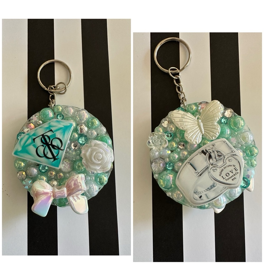 Decorative Keychain with Charms